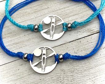 Kayak Sun Pull Cord Bracelet
