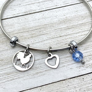 Rooster Charm Bracelet