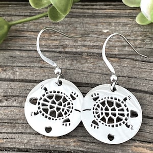 Turtle earrings