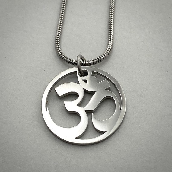 Om 2024 symbol necklace