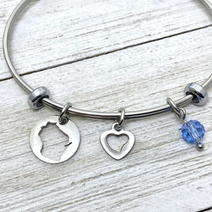 Wisconsin Charm Bracelet