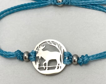Moose Woods Pull Cord Bracelet