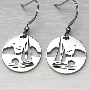 Sailboat Earrings