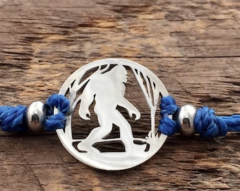 Bigfoot Pull Cord Bracelet