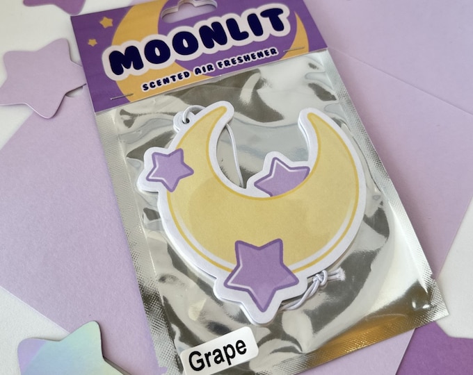 Moon and Stars Scented Air Freshener / Cute Car Accessory - Etsy Canada