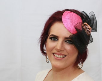 Pink Fascinator and Crinoline