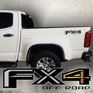 fx4 Off road, Sticker decal truck ford (SET)