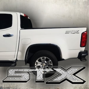 STX Diamond sticker decal, Ford cut design (set)