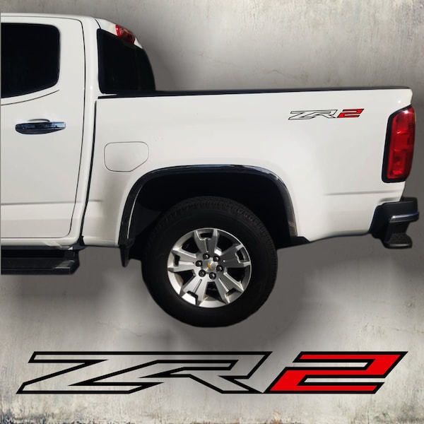 ZR2 Decals Chevy Colorado Bedside Truck Sticker (SET)