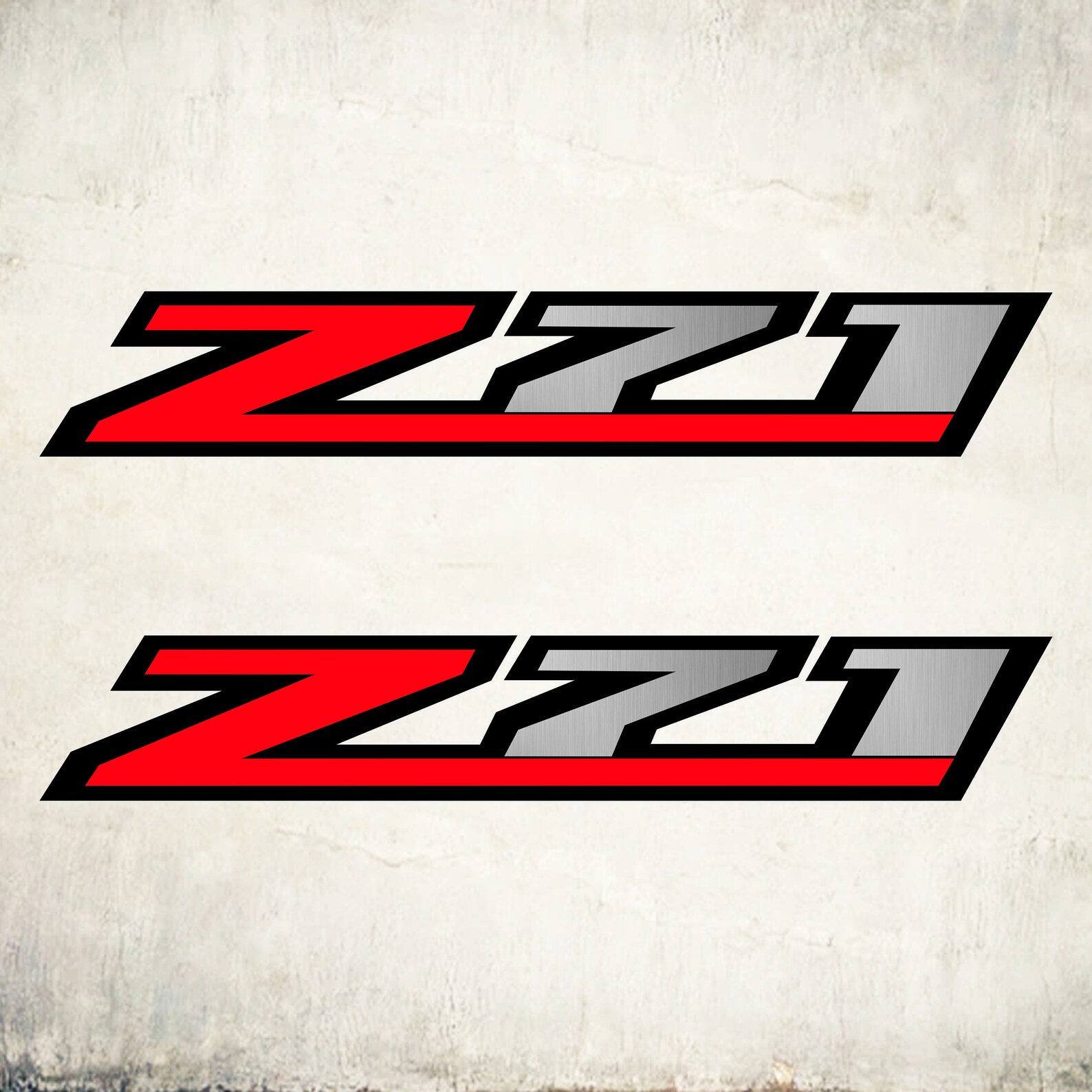 Z71 4x4 Stickers Decals Silverado Truck Chevrolet set 12 X 4 Etsy