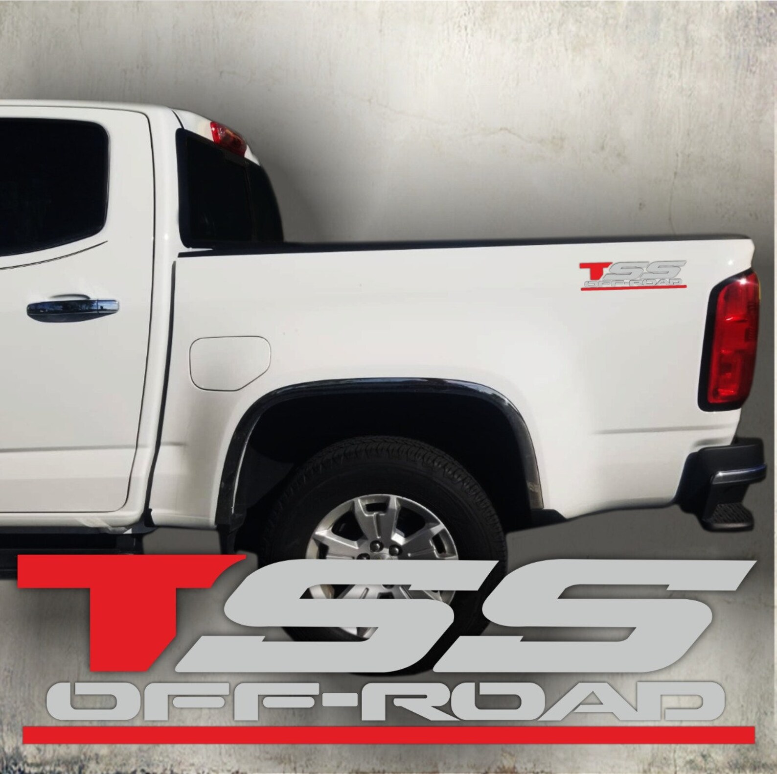 TSS Off Road Decal Sticker – Tundra Tacoma Truck Bed Side Replacement – TSSORV6 Graphic
