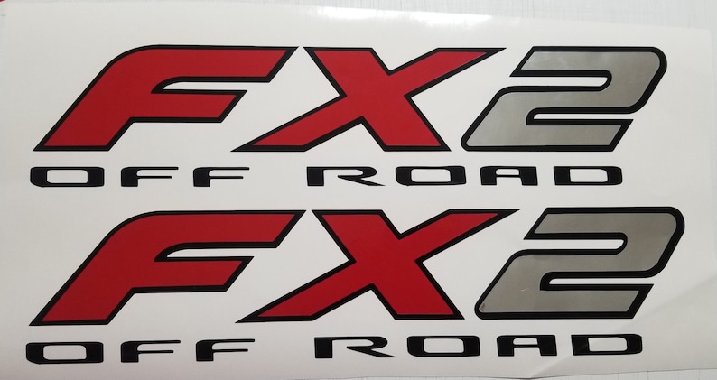 Fx2 off Road Sticker Decal FORD Truck SET. - Etsy
