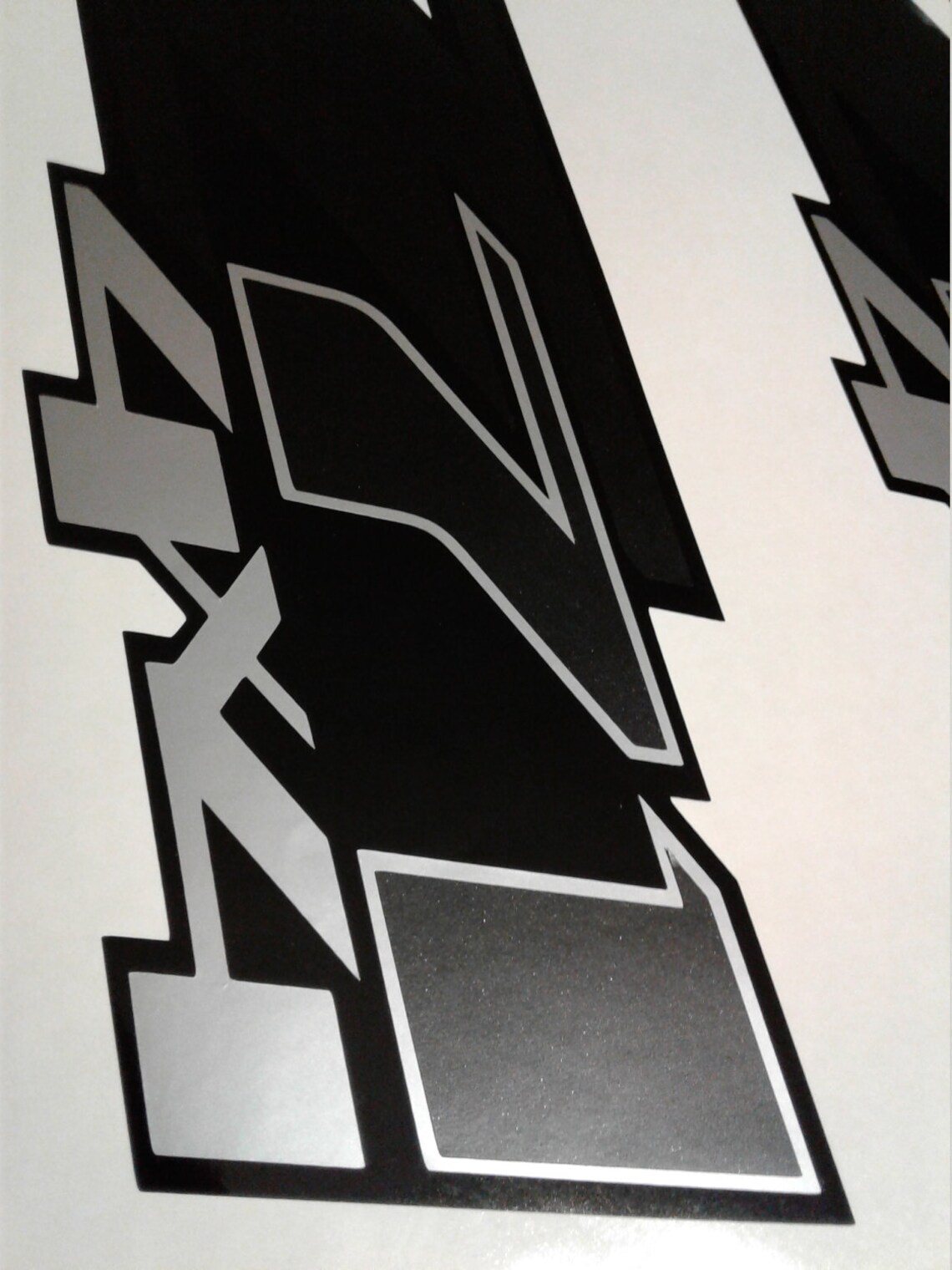 Z71 4x4 Silver Metallic Truck Bed Decal Set For Chevrolet Silverado – OEM Style, Made In USA 2 thumbnail image