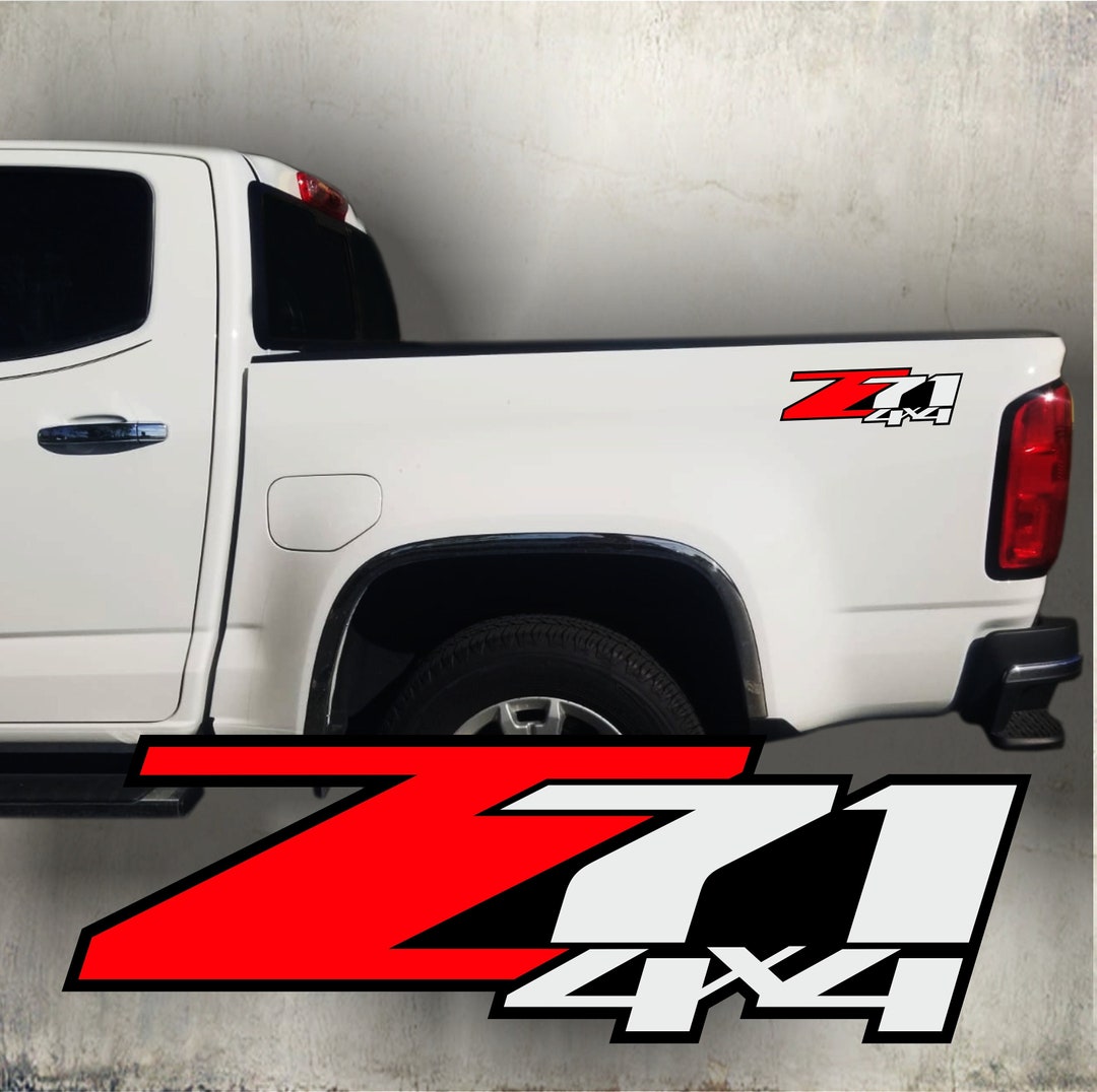 Z71 4x4 Stickers Decals Silverado Truck Chevrolet SET Etsy