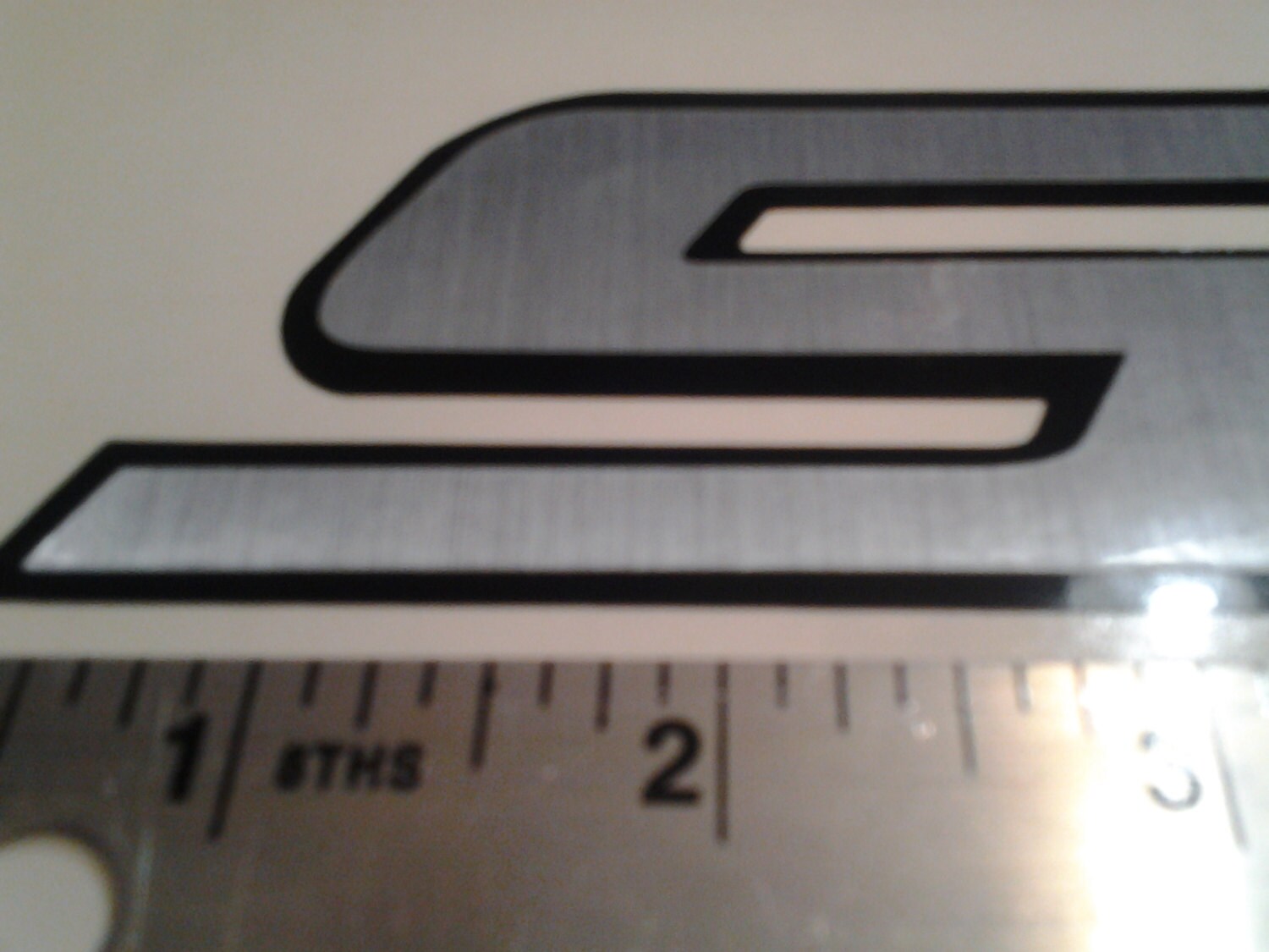 Camaro ss stickers decal edition special CHROMO BRUSHED Etsy