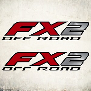 Fx2 off Road, Sticker Decal, FORD Truck (SET). - Etsy
