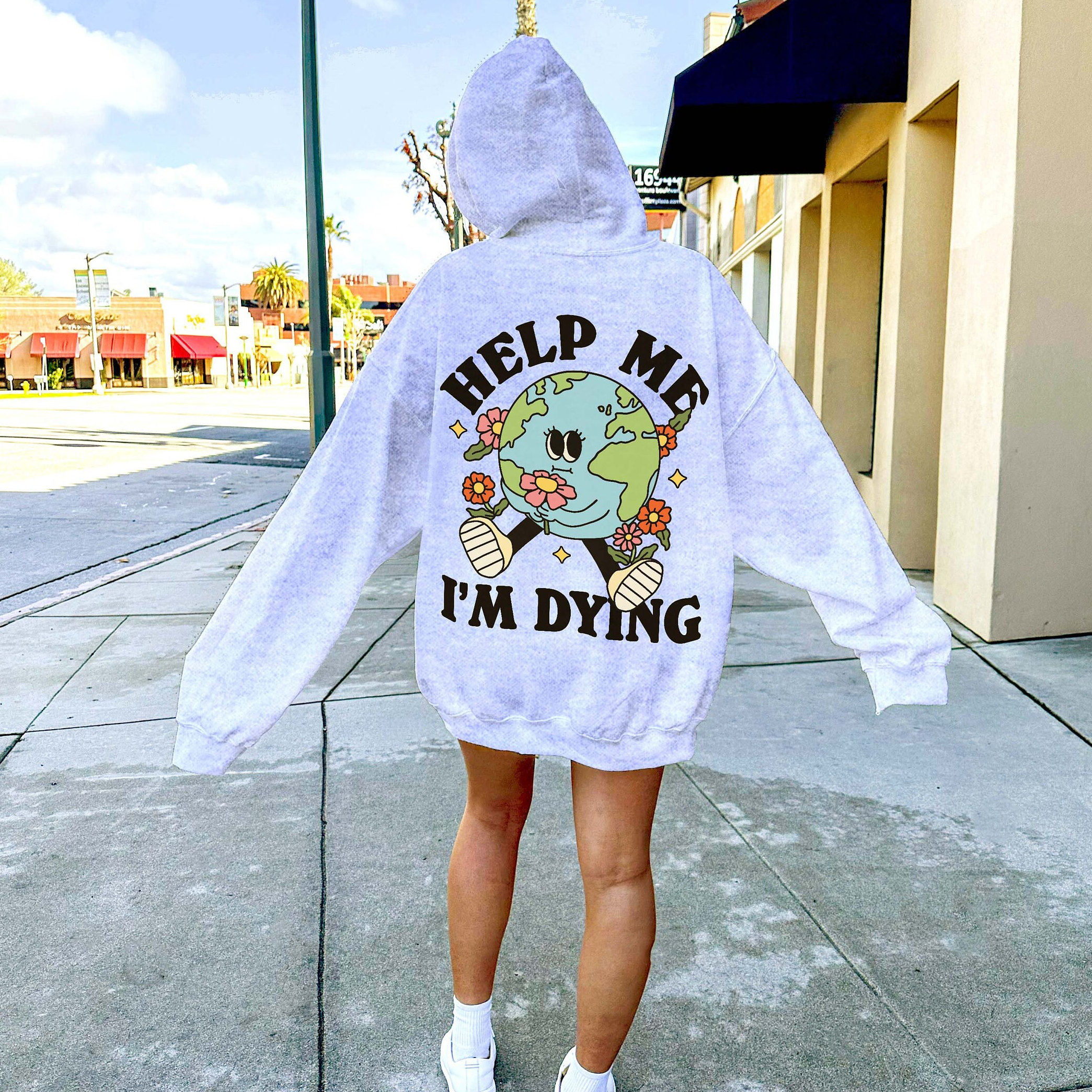 Aesthetic Earth Day Hoodie, Kinder Planet Womens Hoody, Trendy Tiktok VSCO  Pinterest Graphic Sweatshirt, Words on Back Oversized Hoody - Etsy Israel, image size:2089x2089