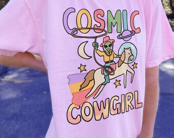 Cosmic Cowboys New Girl Order Sweatshirt Cosmic Cowgirl UFO Shirt