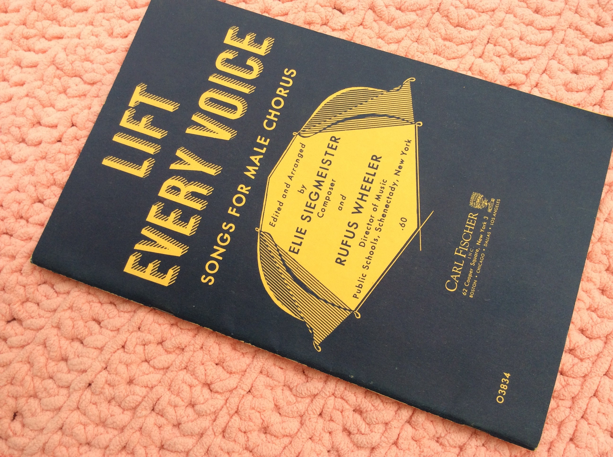 Lift Every Voice Songs For Male Chorus 1953 Vintage Choral Music lift-every-voice-songs-for-male-chorus-1953-vintage-choral-music