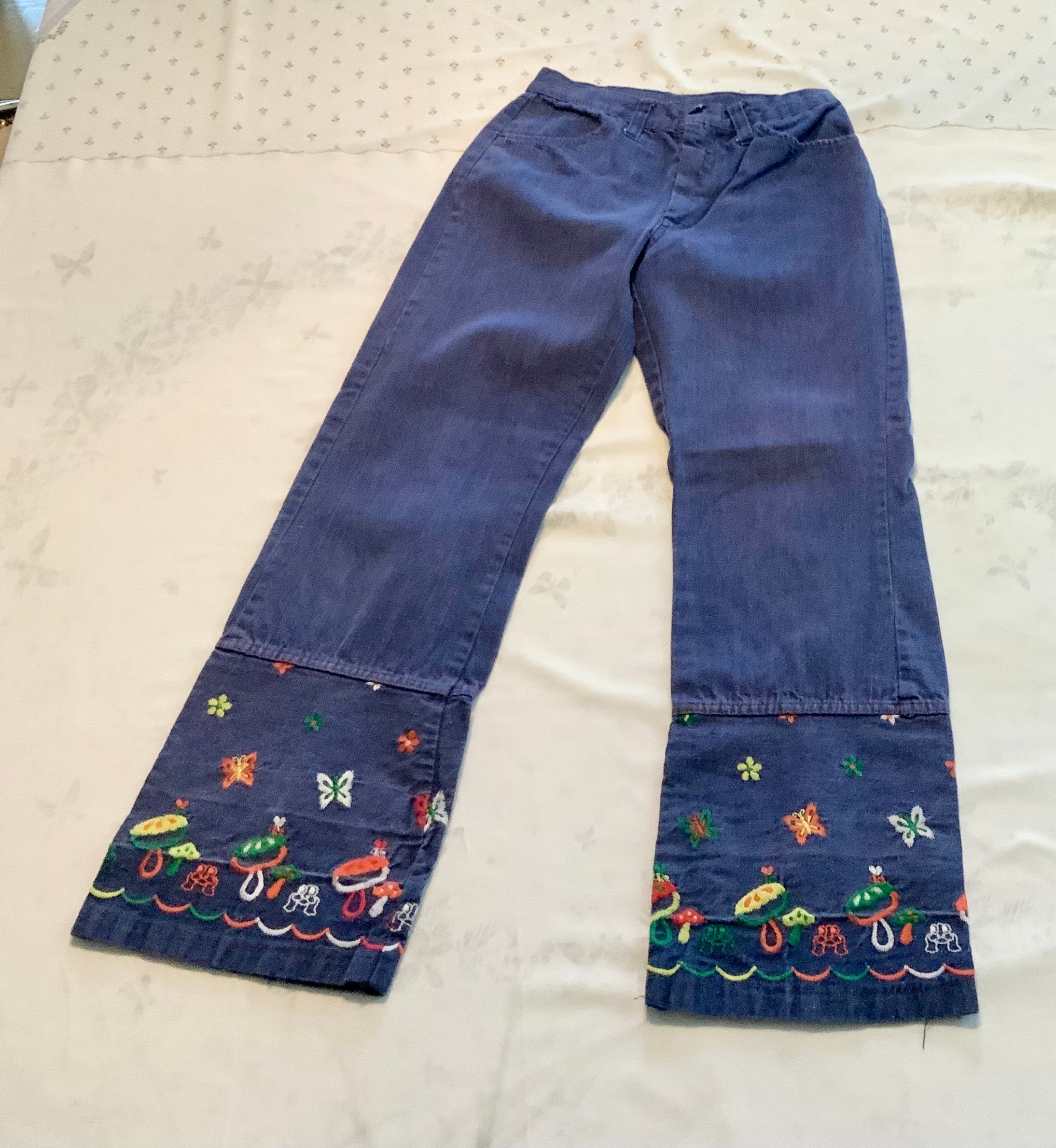 70s Rainbow Jeans -  Canada