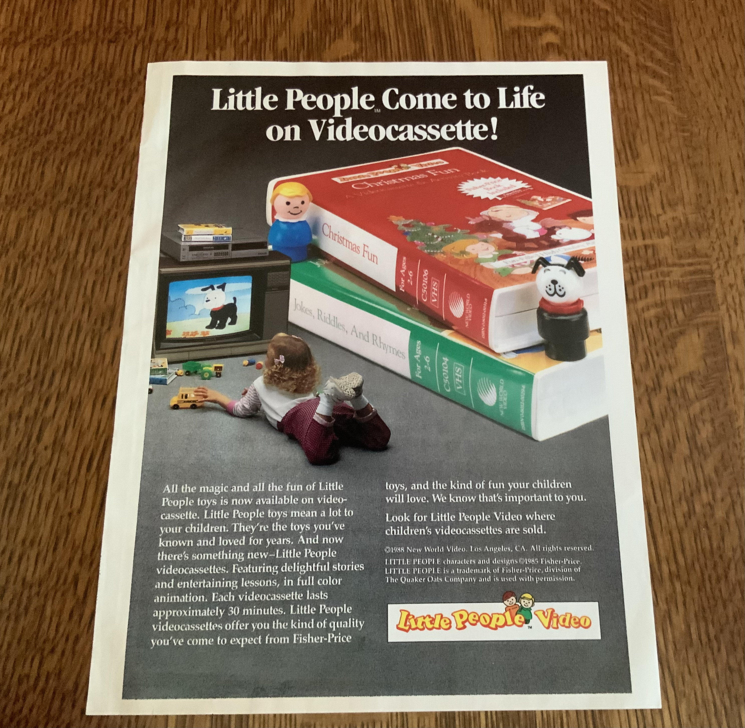 Little people sale 1988