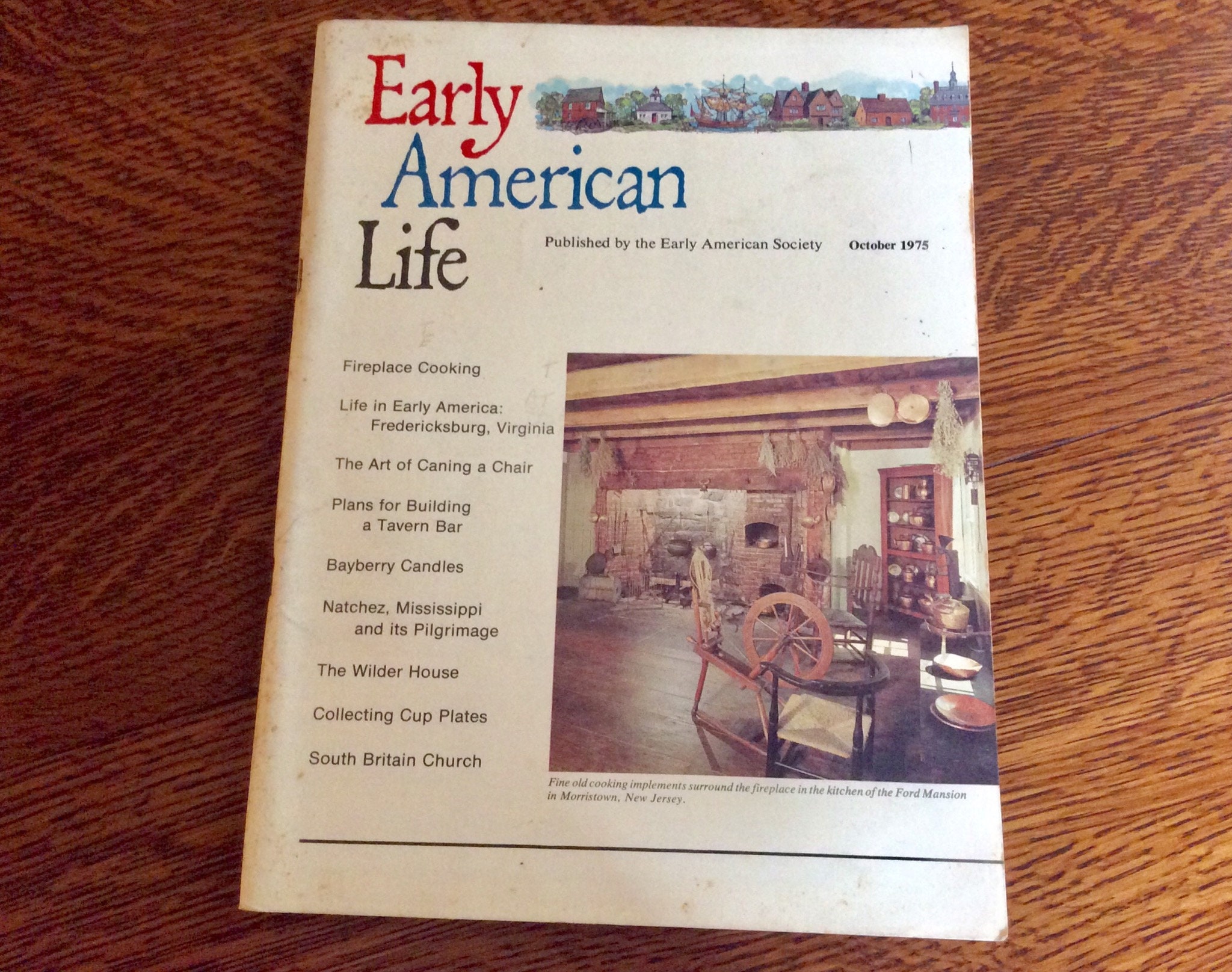 Early American Life Vintage Magazine Oct. 1975 Artesanía Etsy España