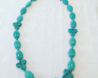 Long Turquoise Necklace