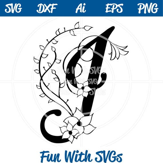 Download Letter J Monogram Alphabet Monograms Monogram Svg Svg Etsy