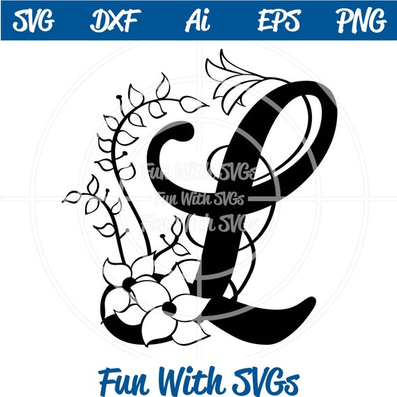 Download Letter L Monogram Alphabet Monograms Monogram Svg Svg Etsy
