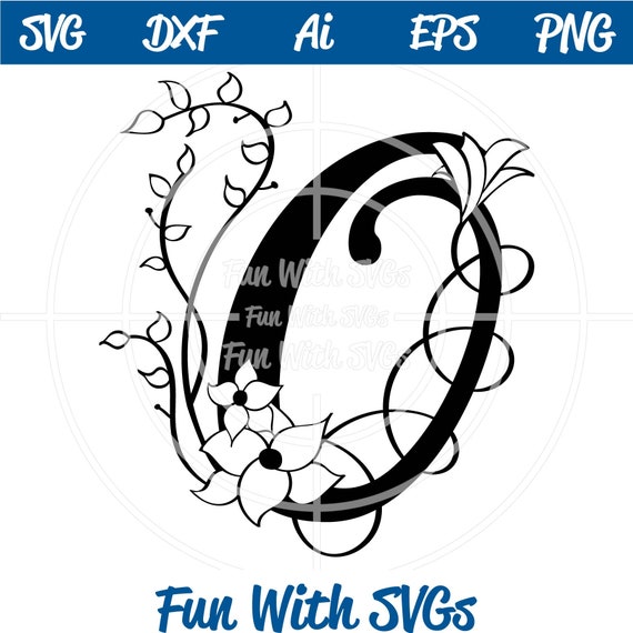 Download Letter O Monogram Alphabet Monograms Monogram Svg Svg Etsy