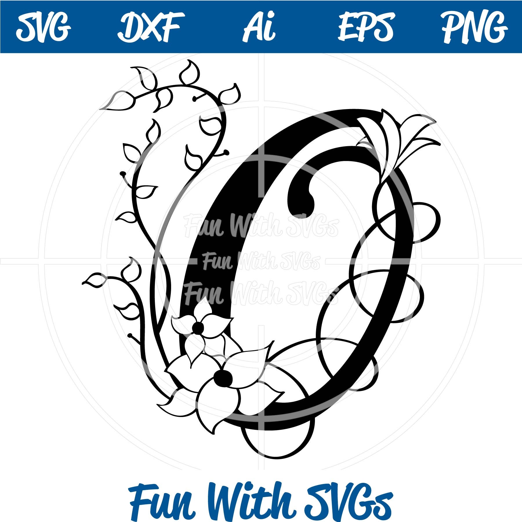 Download Letter O Monogram Alphabet Monograms Monogram Svg Svg Etsy