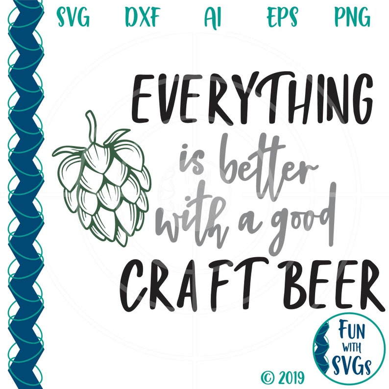 Download Craft Beer SVG file for Cricut and Silhouette Everything ...