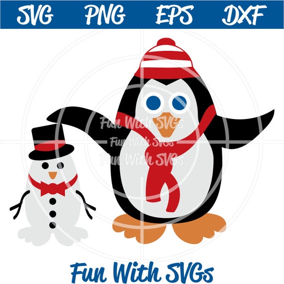 Download Free Snow Penguin Svg File Winter Svg Christmas Svg Files Etsy SVG Cut Files