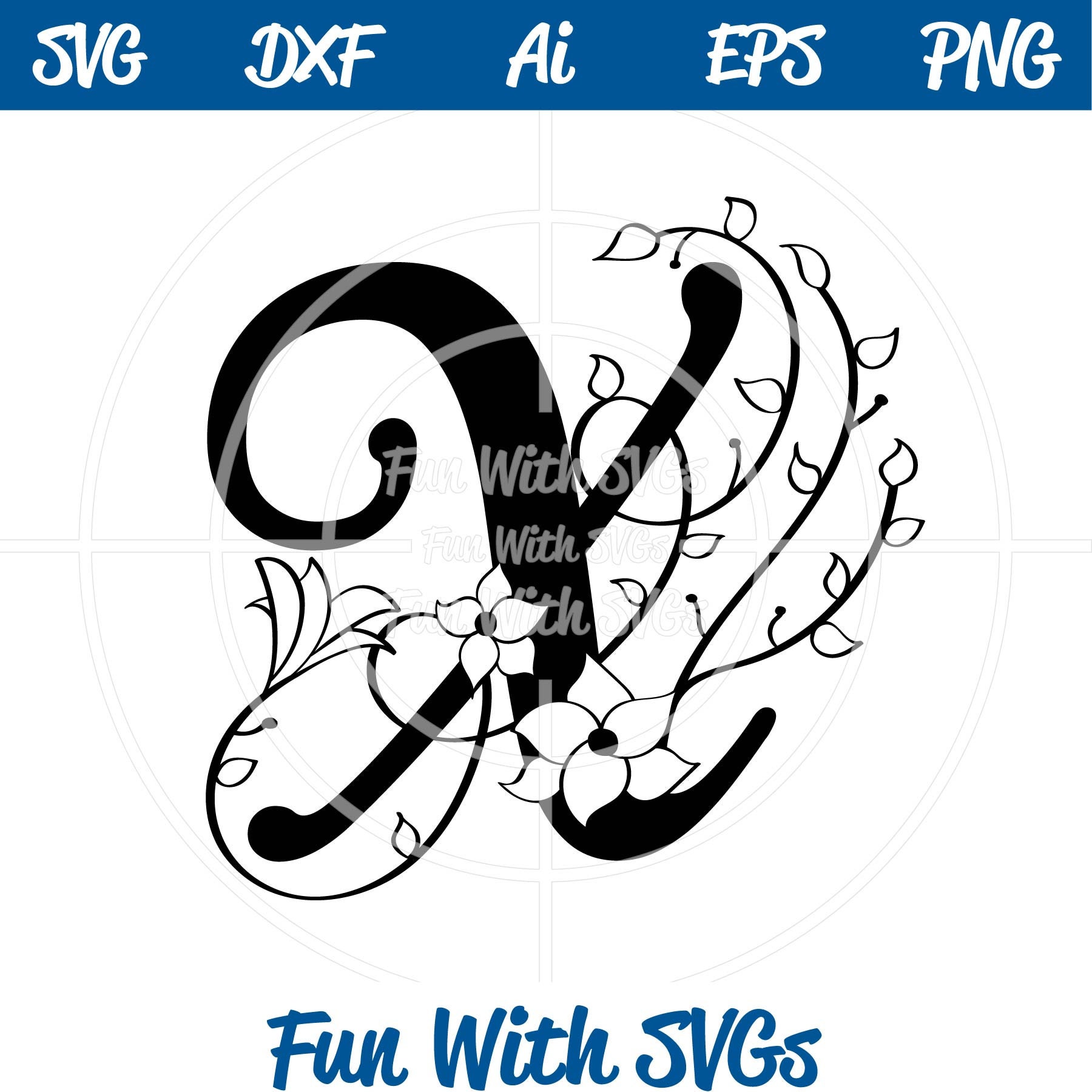 Download Monogram Svg Letter W Monogram Bridal Monograms Svg Files Alphabet Monograms Silhouette And Cricut Cut Files Wedding Monograms Materials Paper Decotazeen Com