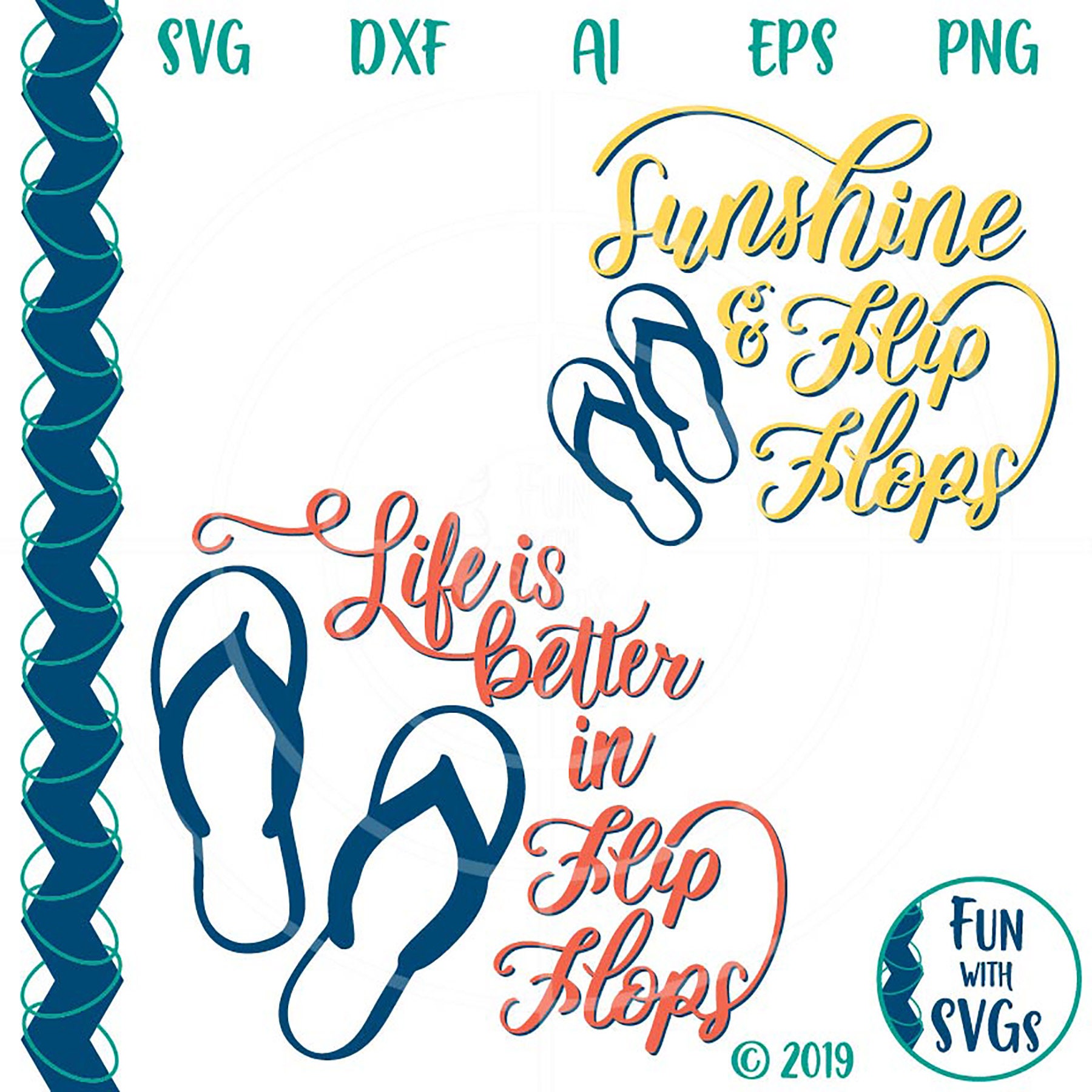 Download Flip Flop Svg Cut File Create A Custom Designer Tote Bag Or Etsy