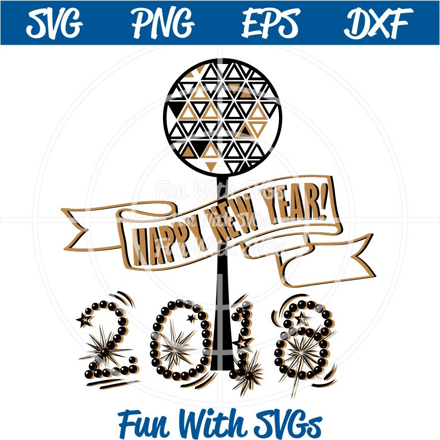 New year's day new year's eve times square ball drop clip art, happy new year png New Year Ball Drop SVG File New Years Eve SVG New Years Eve | Etsy