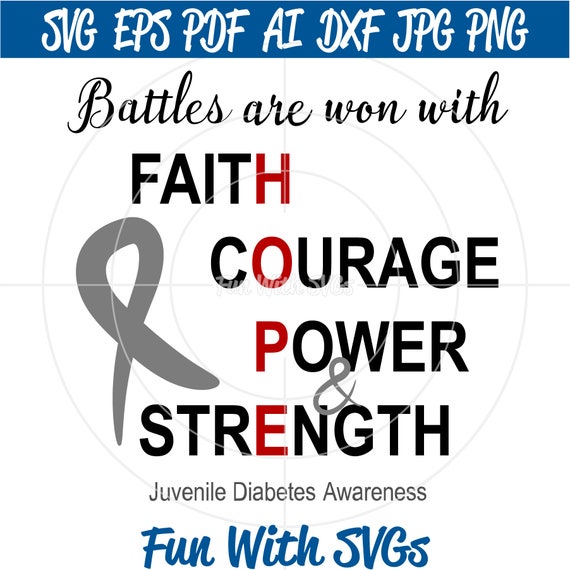 Cricut Silhouette I Wear Grey for the bravest child I know Juvenile Diabetes Awareness SVG Find a Cure type 1 diabetes SVG Files