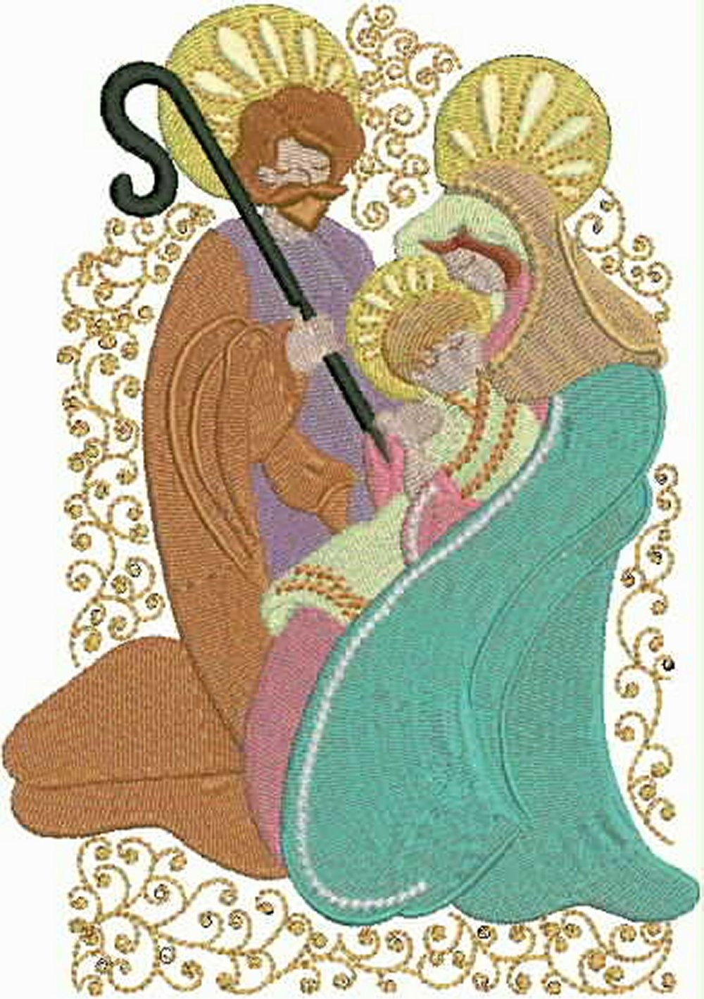 Elegant nativity scenesmachine embroidery designs  etsy Elegant nativity scenesmachine embroidery designs  etsy