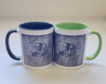 Beetlejuice Mug (Black or Green)