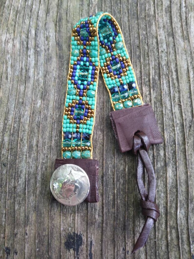 Bead Loom Bracelet Bead Woven Bracelet Native American Etsy