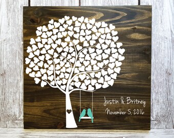 Tree Guest Book, Wedding Guest Book Alternative, Guest Book Tree, Tree Wedding Guest Book, Wedding Guest Book Tree, Wedding Shower Gift