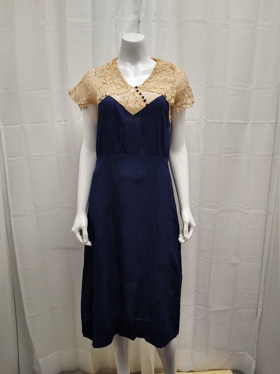 1930's Crepe dress