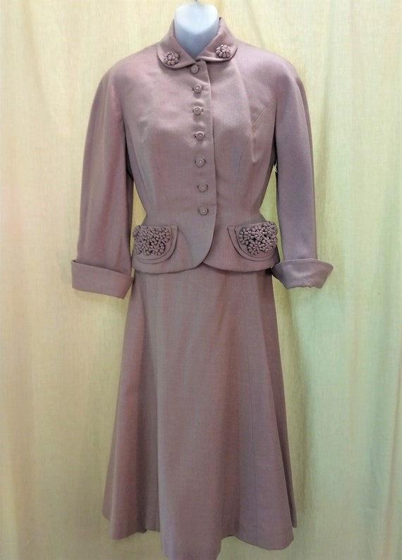 Incredible! Rare! 1940's Woman's two piece fall s