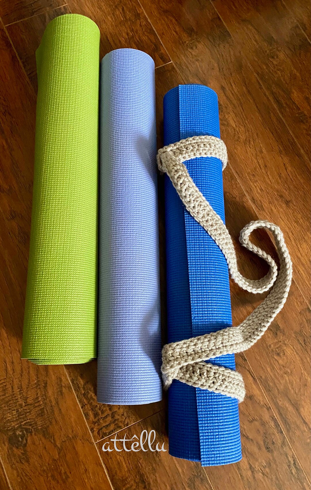 Yoga Mat Holder Handmade Adjustable Strap for Mat Towel Etsy New Zealand