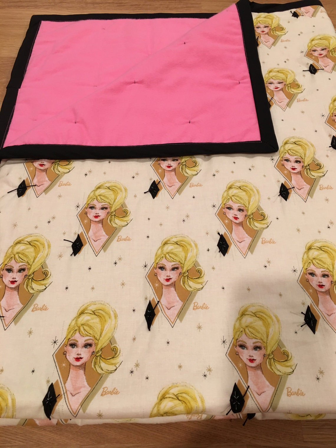 Barbie Quilt Mattel Barbie Retro Barbie Elegant Barbie 3 Etsy
