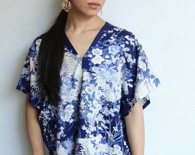 Vintage Japanese Kimono Top MINA