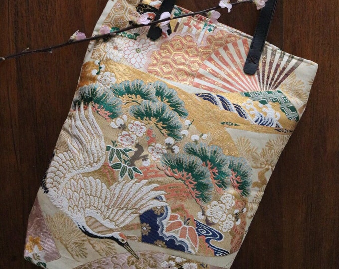 Japanese Obi Tote Bag