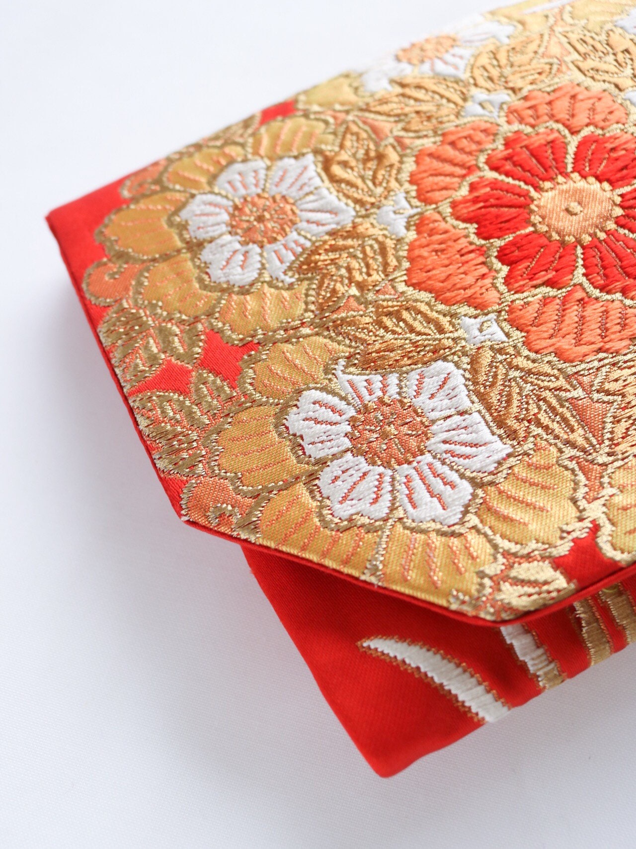 Japanese Kimono Obi Clutch Bag