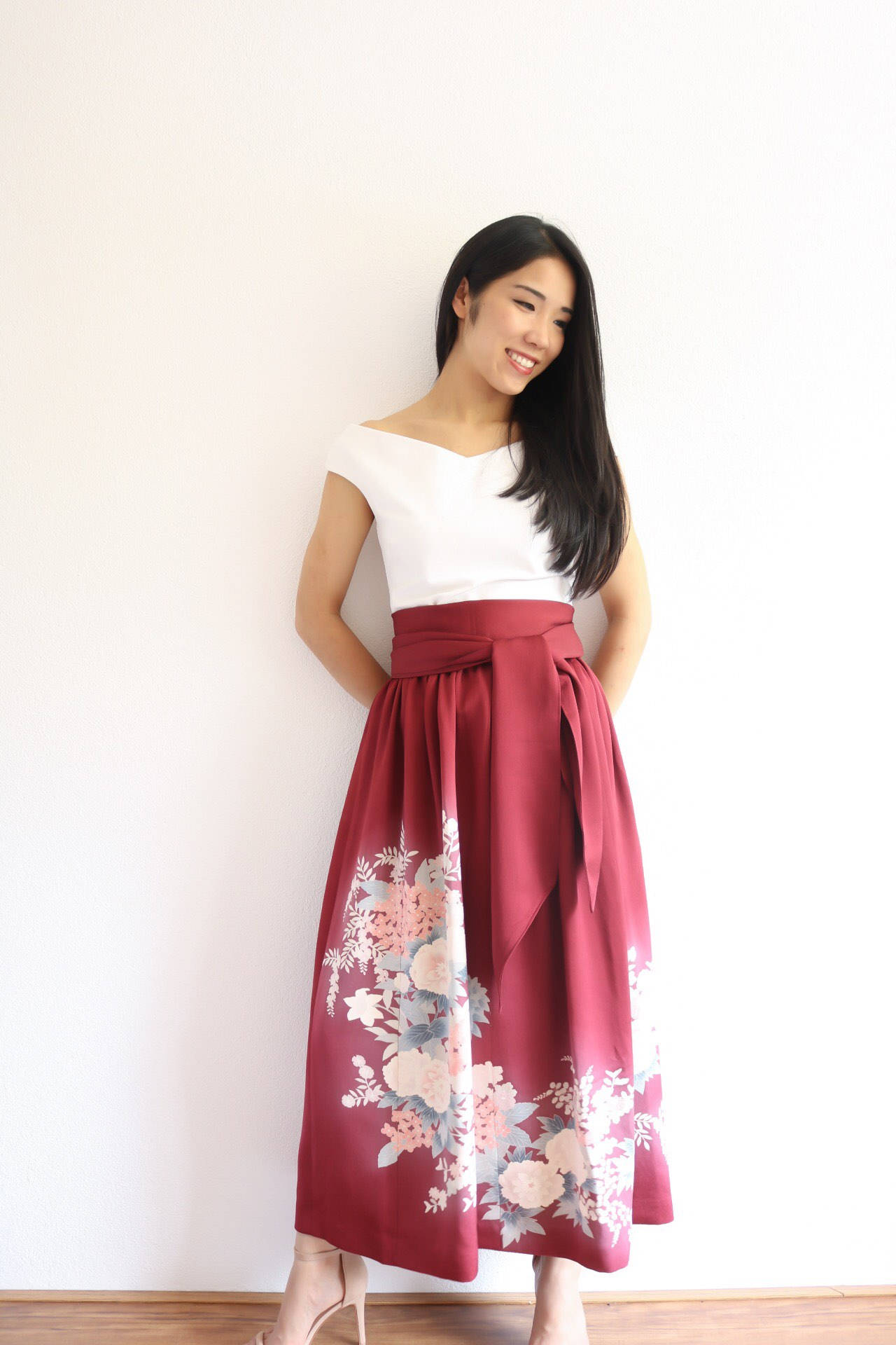 Japanese Kimono Skirt