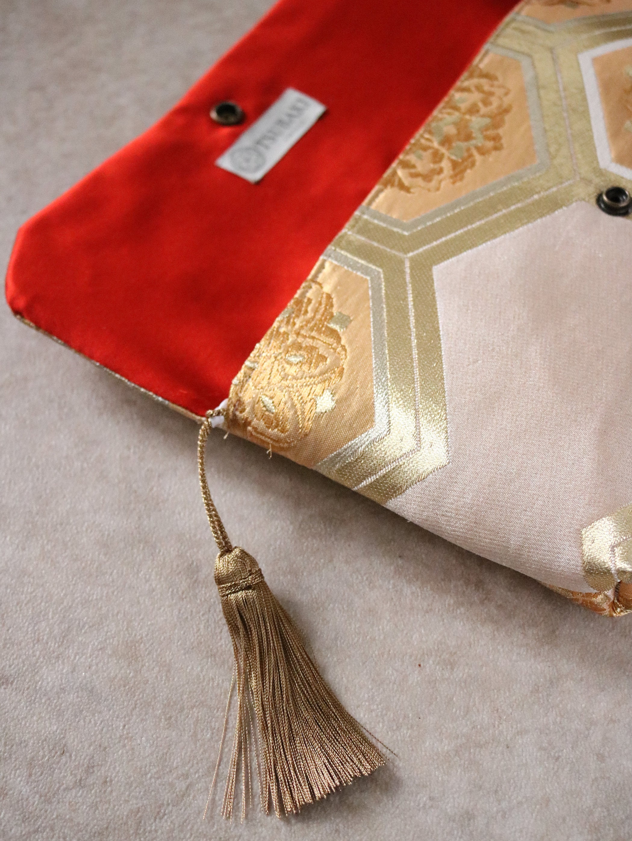 Japanese Kimono Obi Clutch Bag